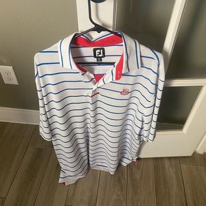Foot Joy adult XL golf polo Carlton Woods